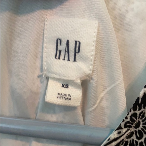 Gap Floral Ombré Blue Dress - Picture 3 of 5